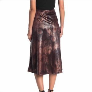 BOGO Free Press Python Print Skirt